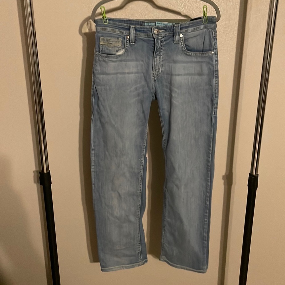 Rock and Roll Denim Revolver Slim Straight Leg Jeans